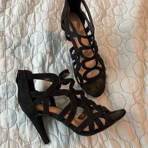 Black Suede Heels